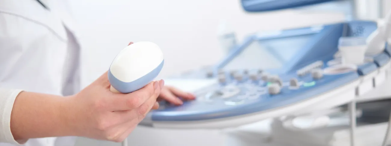 ultrasonograf pacjent