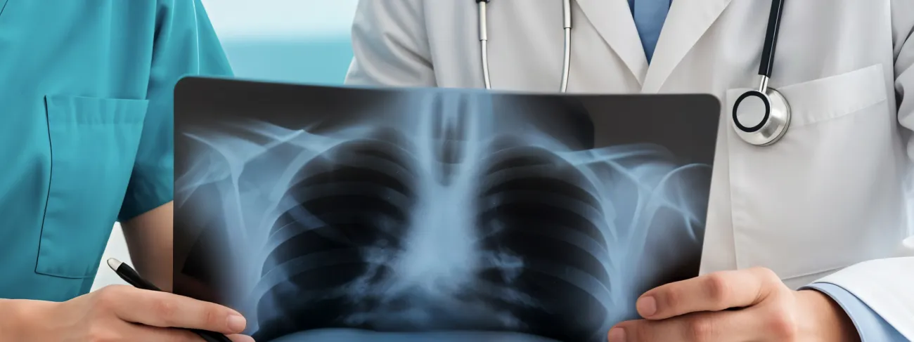 rtg, radiolog ogladajacy zdjecie